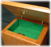 Pet Cremation Urn Memory Chest