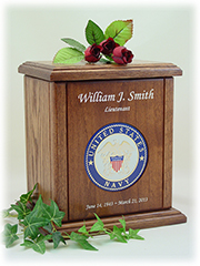 Navy Urn